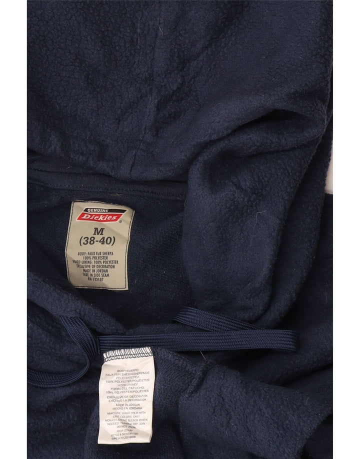 Suéter de lã com capuz masculino Dickies Reino Unido 38/40 poliéster azul marinho médio