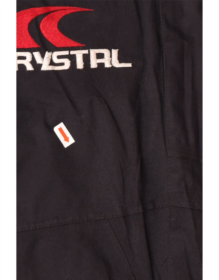 Jaqueta corta-vento masculina HELLY HANSEN gráfico Reino Unido 34 XS preto colorblock