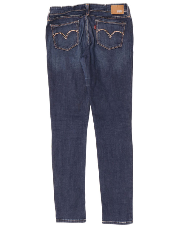 Calça jeans feminina Levi's Demi Curve cintura baixa W28 L31 azul