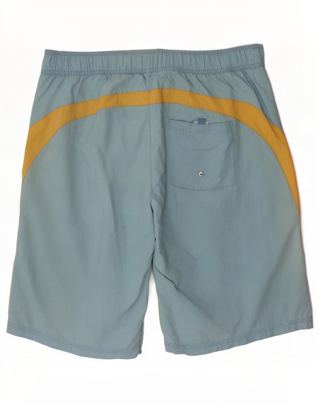 Shorts de banho masculino Fila médio azul colorblock