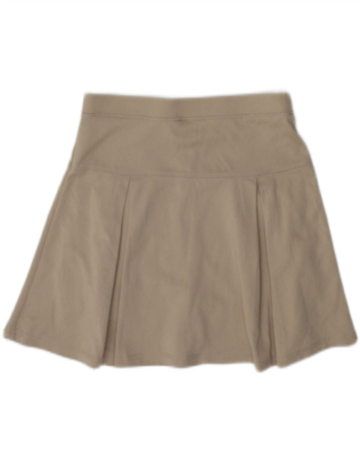 Izod Mini Saia Meninas 11-12 Anos W26 Poliéster Bege
