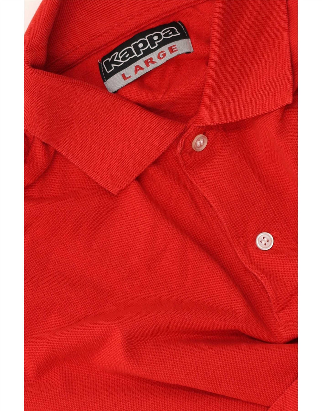 Camisa polo masculina Kappa grande vermelha