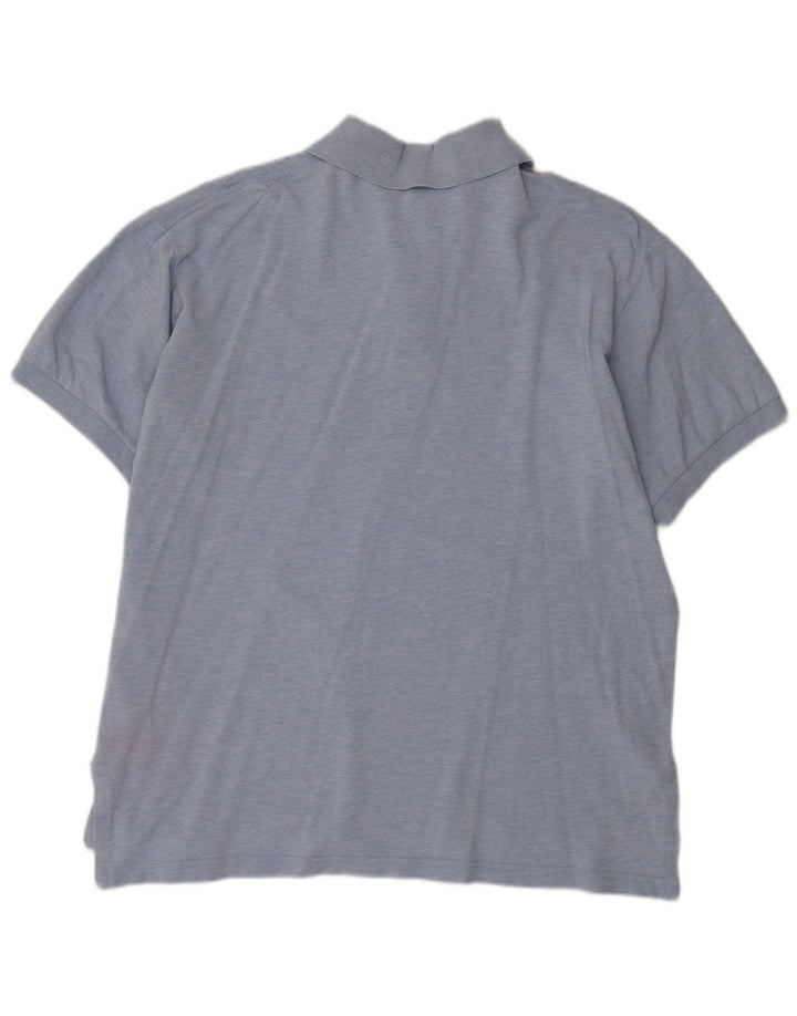 Camisa polo masculina Polo Ralph Lauren XL azul algodão