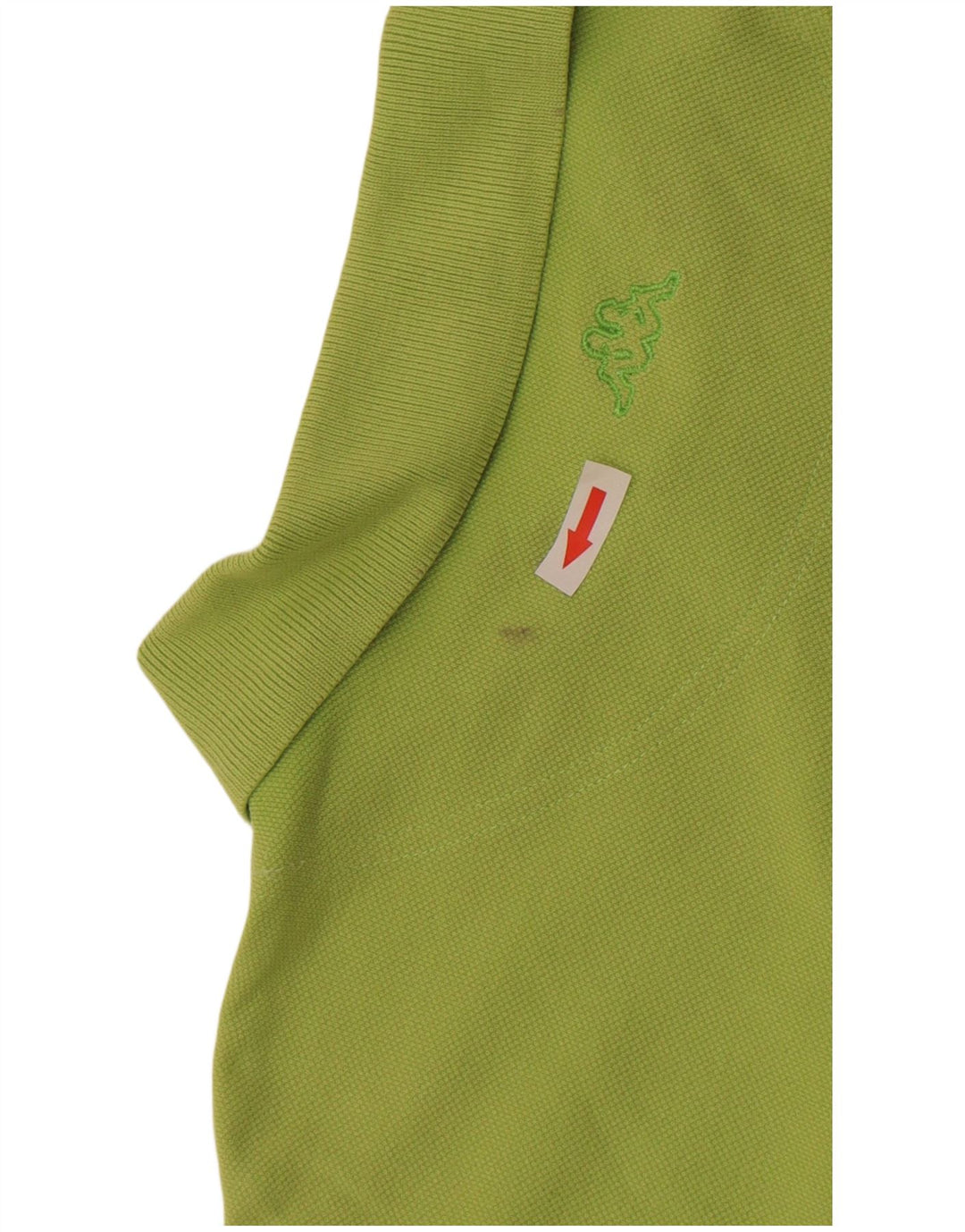 Camisa polo masculina Kappa grande algodão verde
