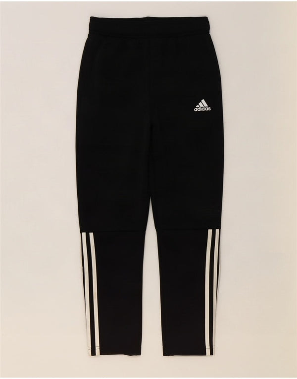Calças de treino Adidas meninos 9-10 anos poliéster preto