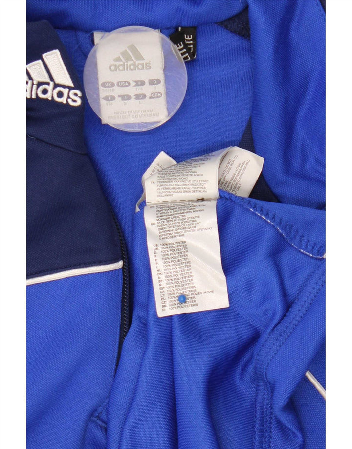 Adidas Mens Climalite Pullover Treino Top Reino Unido 38/40 Médio Azul