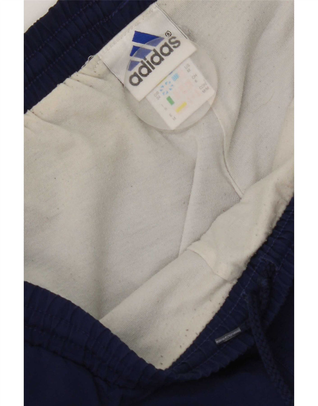 Calça de treino masculina Adidas XL azul marinho poliéster