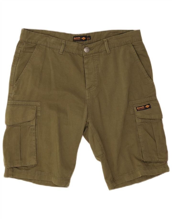 Shorts cargo masculino Bench W32 algodão cáqui médio