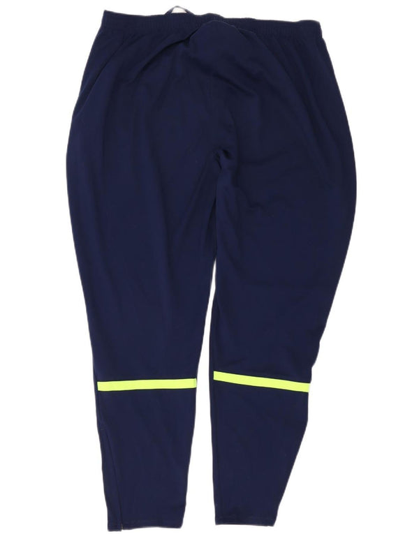 Calça Nike Dri Fit Feminina UK 18 XL Azul Marinho Colourblock