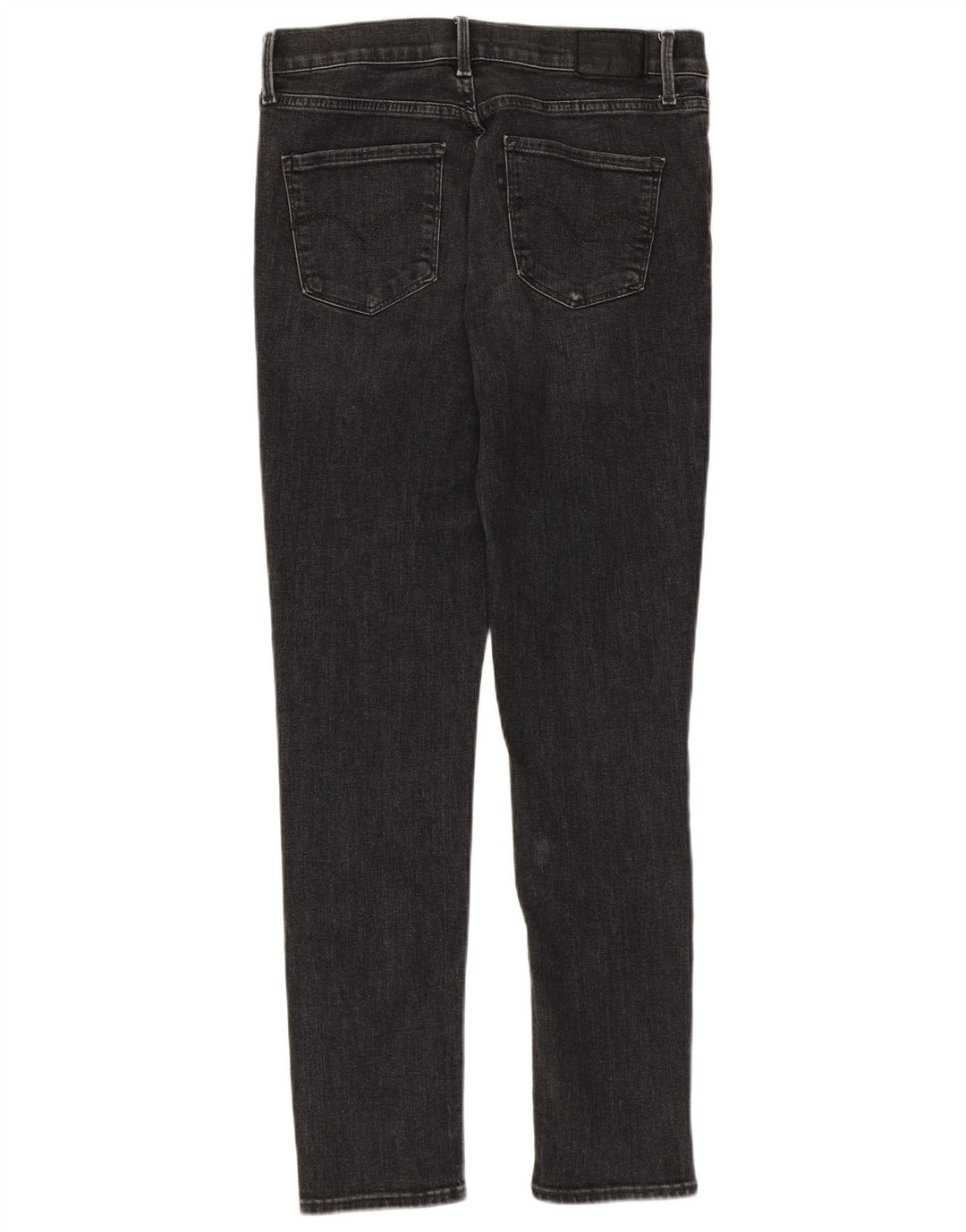 Jeans skinny feminino Levi's W28 L30 algodão cinza