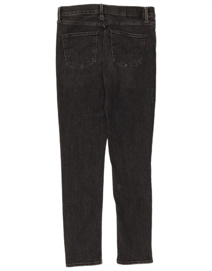 Jeans skinny feminino Levi's W28 L30 algodão cinza