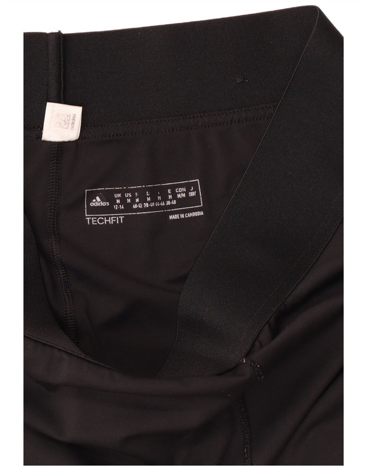 Leggings Adidas Tech Fit Graphic UK 12/14 Médio Preto