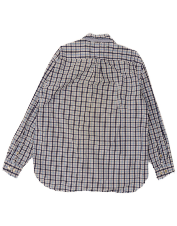 Camisa masculina Tommy Hilfiger Regular Fit grande guingão azul