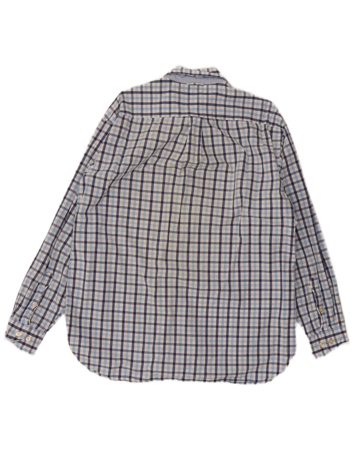 Camisa masculina Tommy Hilfiger Regular Fit grande guingão azul