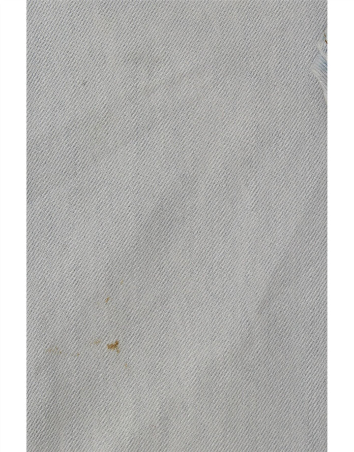 Levi's Masculino 501 Straight Jeans W33 L30 Azul Algodão