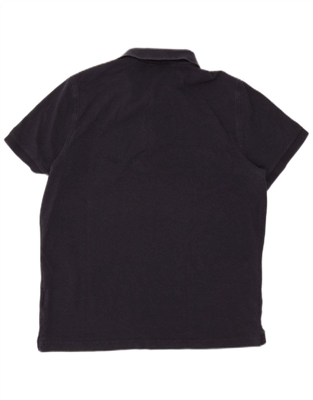 Camisa polo masculina Gant Regular Fit grande algodão azul marinho