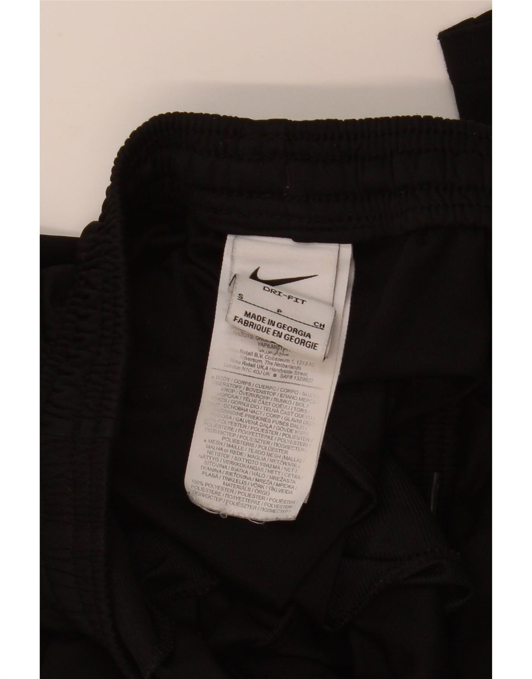 Calça Nike Mens Dri Fit Treino Pequeno Poliéster Preto