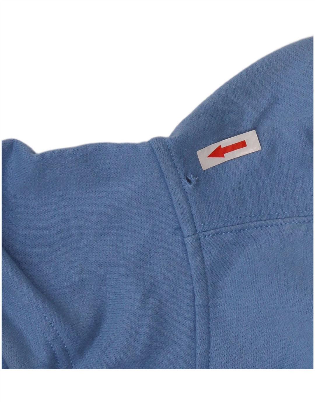 Jumper com capuz gráfico masculino Champion azul médio
