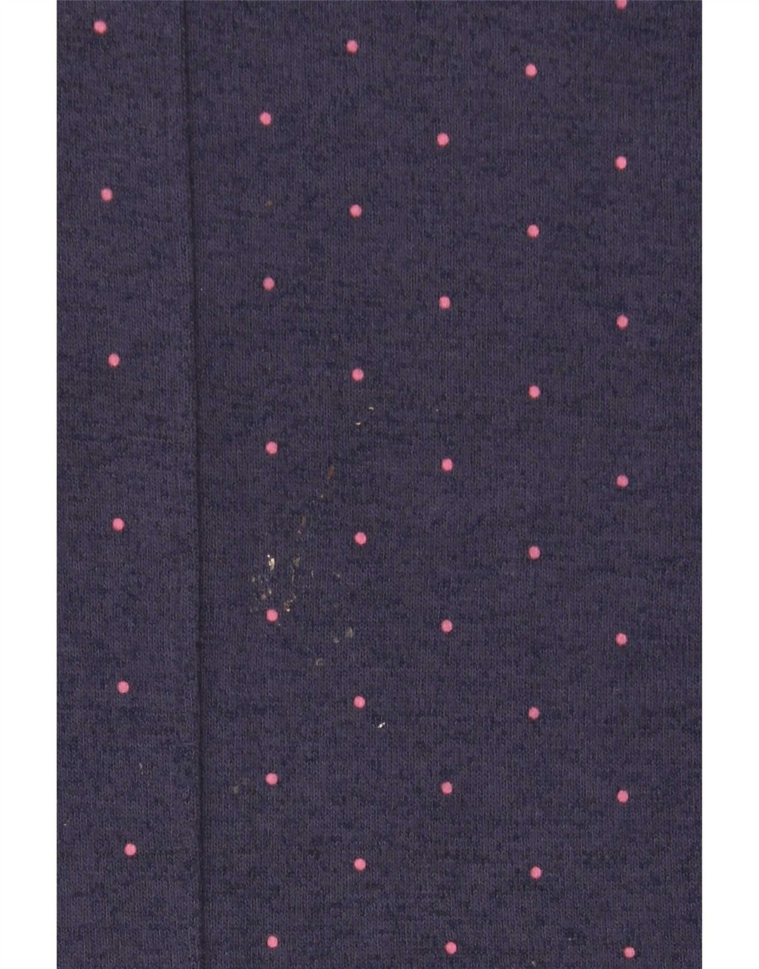 Top feminino Marks & Spencer manga comprida Reino Unido 14 grande azul marinho manchado