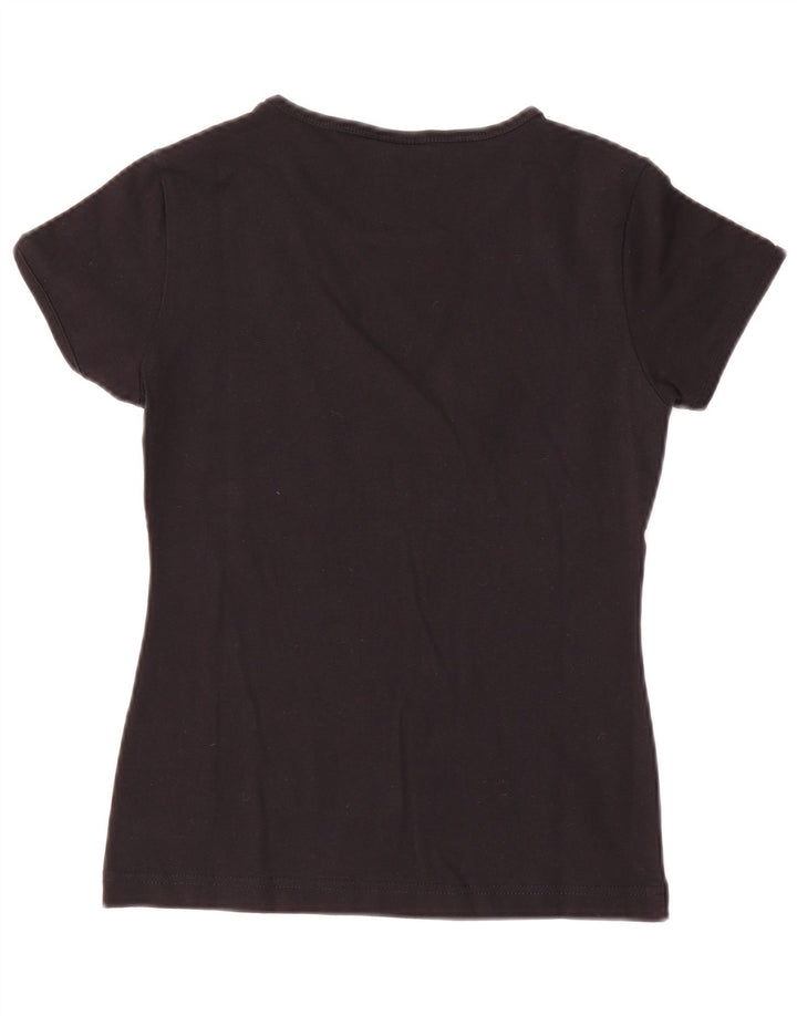 Camiseta Asics Feminina Top UK 8 Pequena Preta