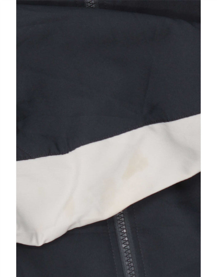 Adidas Mens Tracksuit Top Jacket UK 40/42 Médio Azul Marinho Colorblock