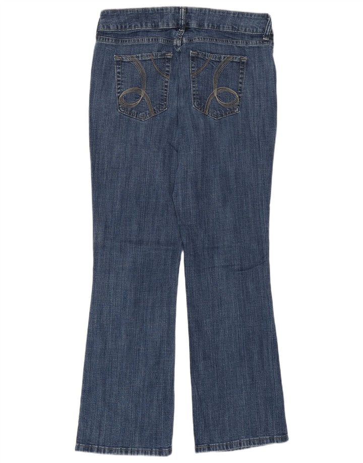 Lee Womens Riders Mid Rise Bootcut Jeans EUA 12 Grande W32 L28 Azul