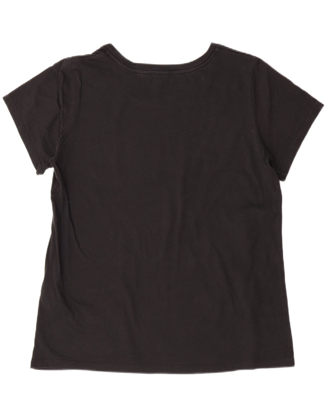LEVI'S Womens T-Shirt Top UK 18 XL Black Cotton Vintage Levi's and Second-Hand Levi's from Messina Hembry 