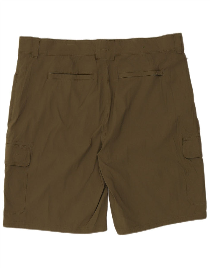 ORVIS Mens Cargo Shorts W40 XL Cáqui Nylon