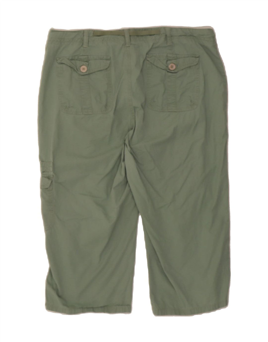 DOCKERS Womens Bermuda Cargo Shorts US 16 2XL W38 Green Cotton Vintage Dockers and Second-Hand Dockers from Messina Hembry 