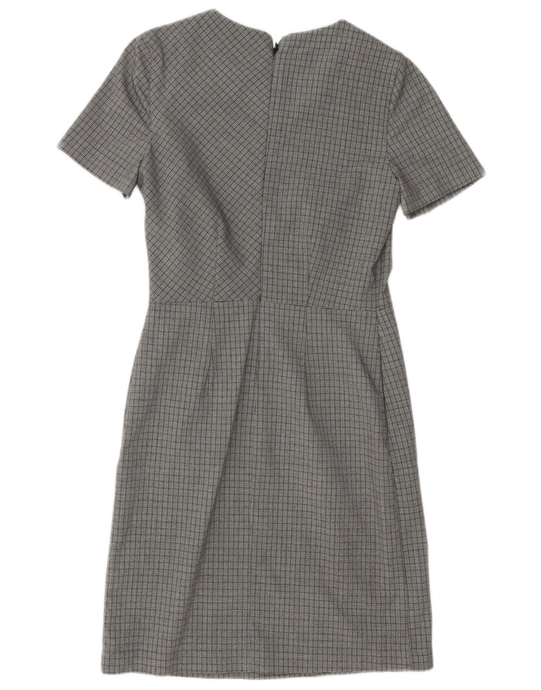 Próximo Vestido bainha feminino UK 6 XS cinza Houndstooth
