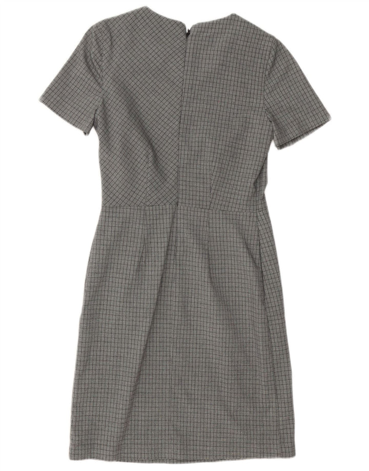 Próximo Vestido bainha feminino UK 6 XS cinza Houndstooth