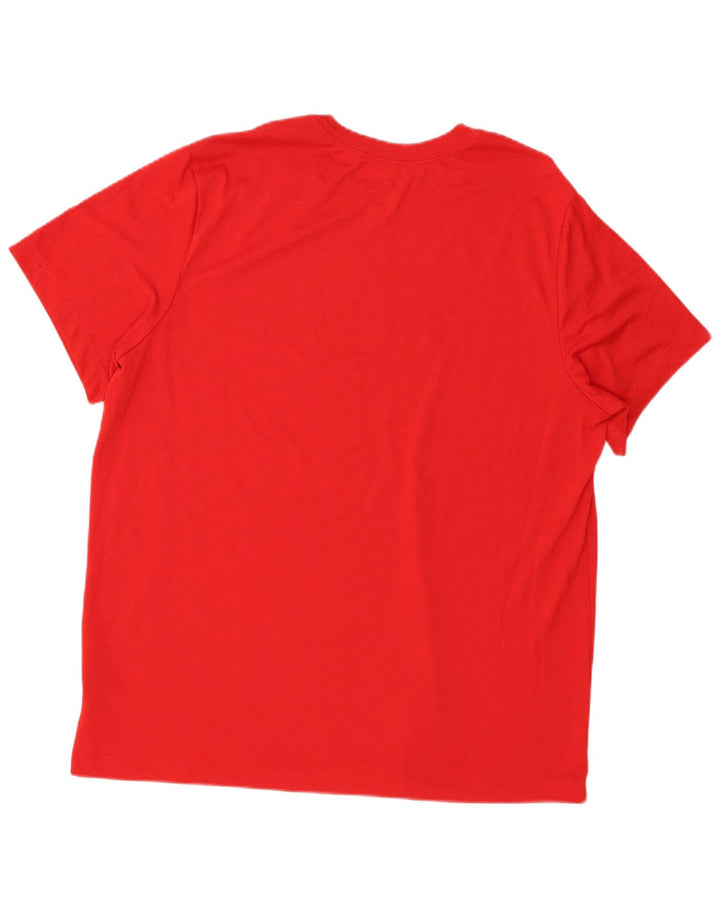Camiseta Nike Masculina Dri Fit Graphic Top XL Vermelho Poliéster