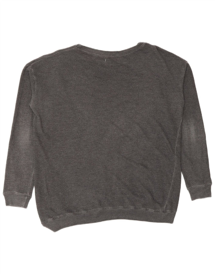 Zara Womens Trafaluc Moletom Jumper Reino Unido 14 Médio Cinza