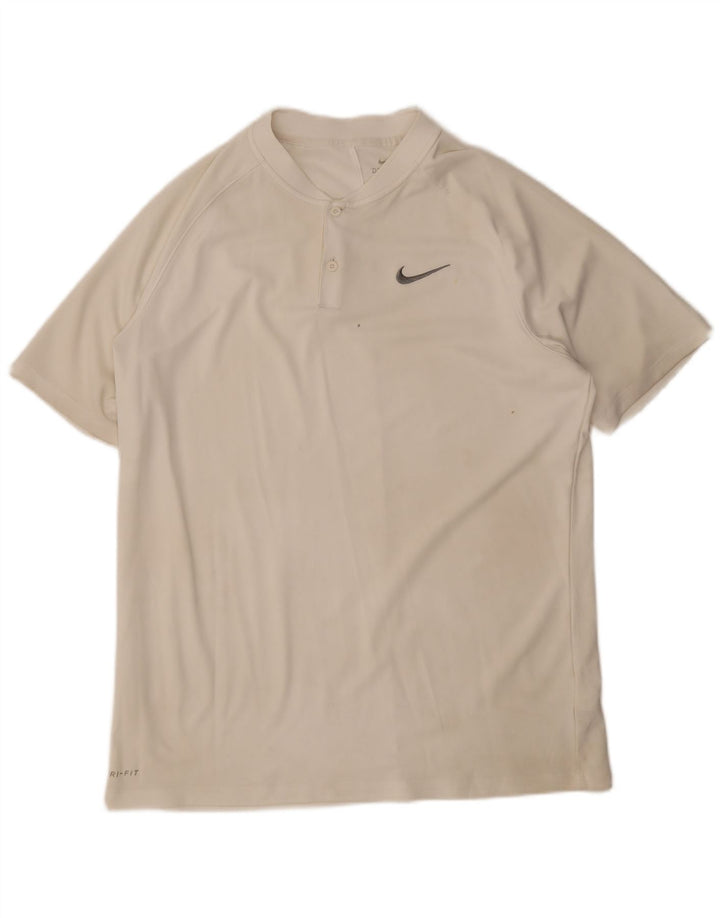 Camiseta masculina Nike grande poliéster branco