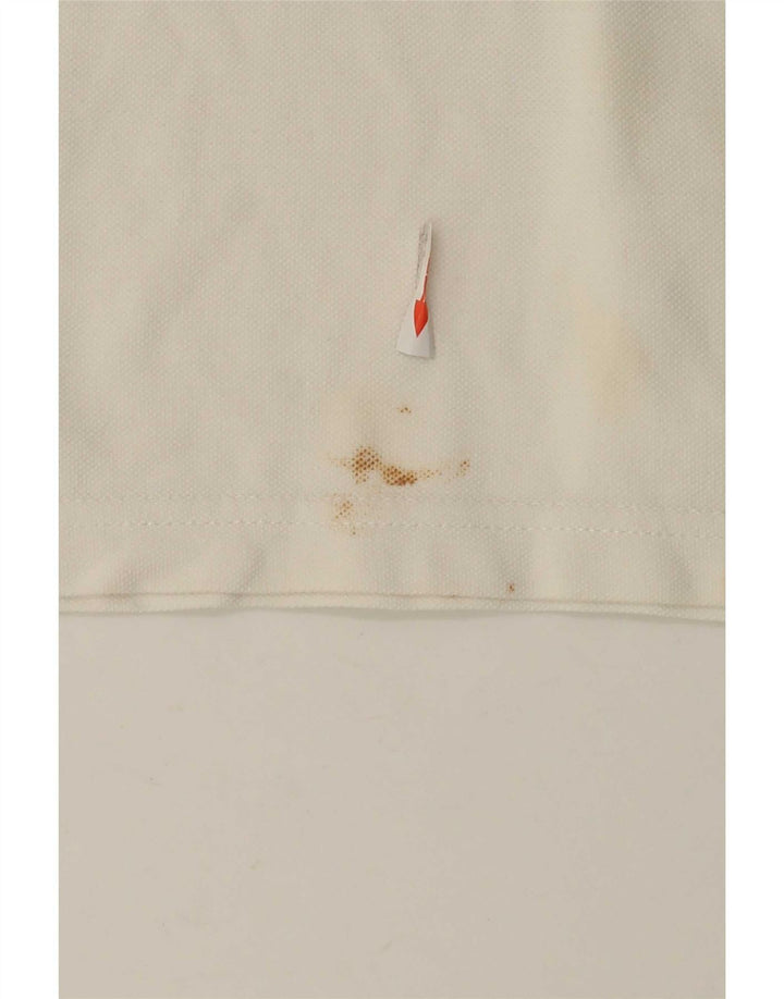 Camisa polo masculina Levi's grande algodão branco