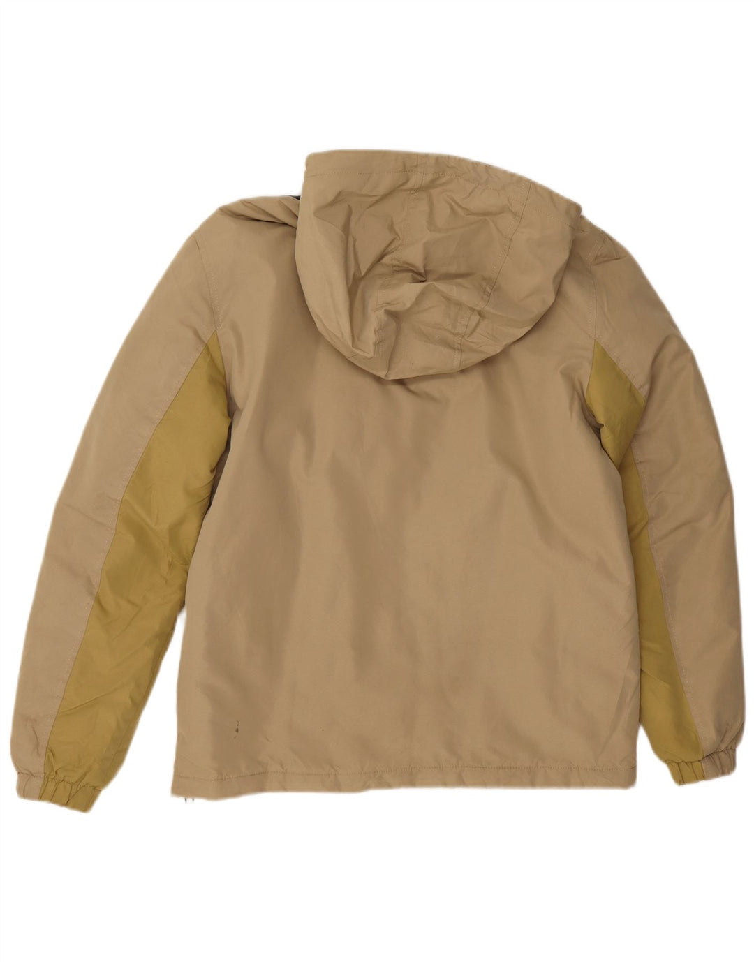 Jaqueta corta-vento masculina Jack & Jones Graphic UK 36 bloco colorido bege pequeno