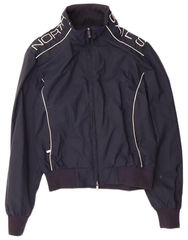 Jaqueta bomber masculina North Sails Graphic UK 36 pequena azul marinho nylon
