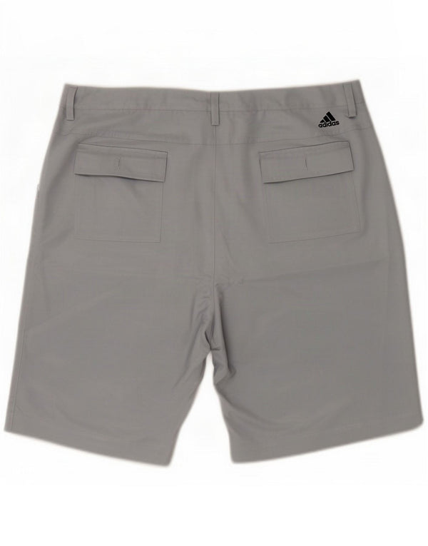 Adidas Mens Climalite Chino Shorts XL W38 Cinza Poliéster