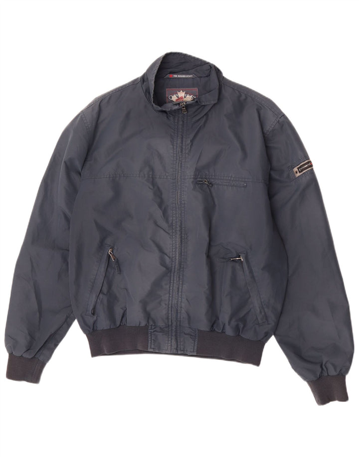 Jaqueta bomber masculina Canadiens UK 40 grande azul marinho