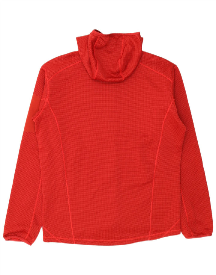 Berghaus Jaqueta masculina com capuz e jaqueta grande vermelha manchada