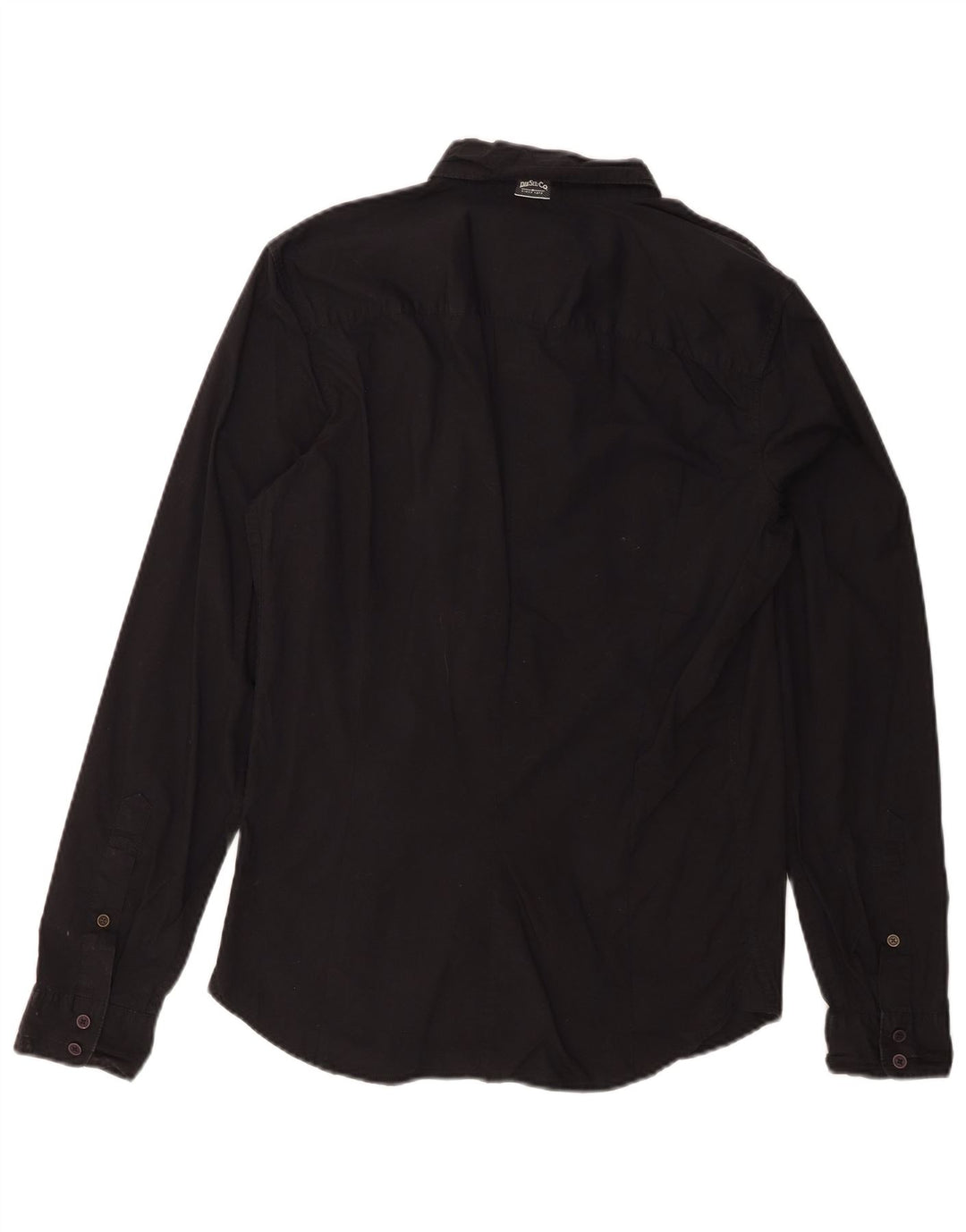 Camisa masculina DIESEL Slim Fit XL algodão preto