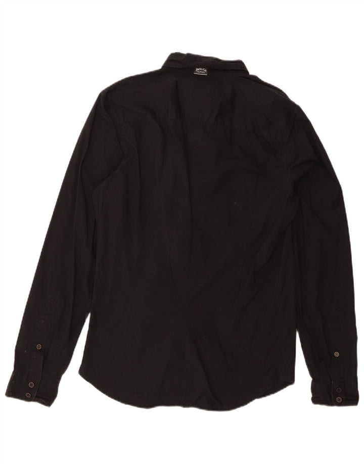 Camisa masculina DIESEL Slim Fit XL algodão preto