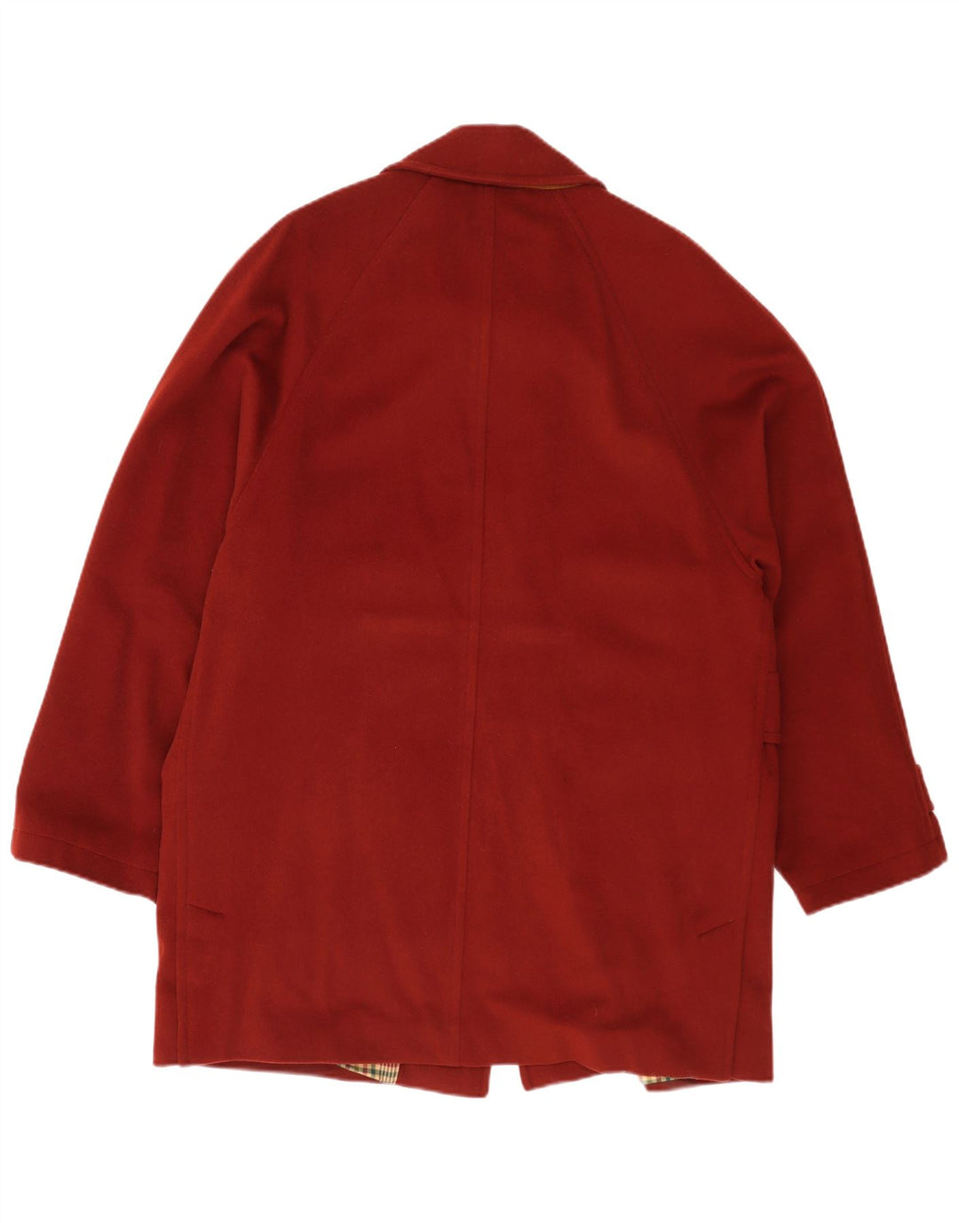 Sobretudo masculino Trussardi IT 48 lã virgem marrom médio
