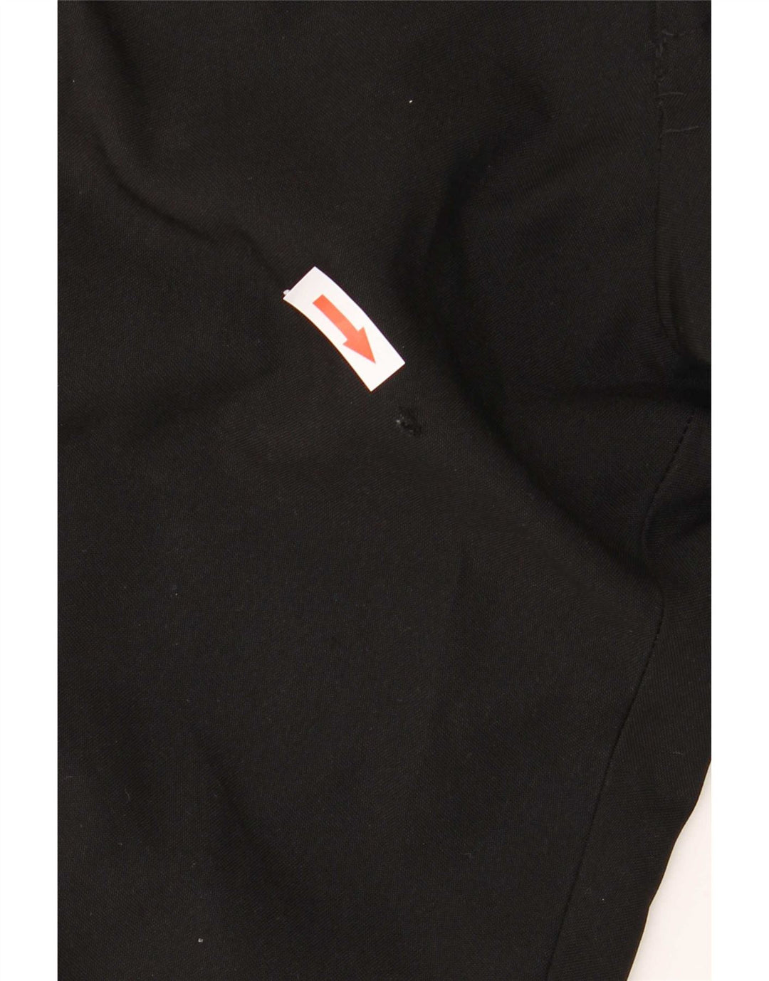 Calça masculina de terno reto Marks & Spencer W40 L29 poliéster preto
