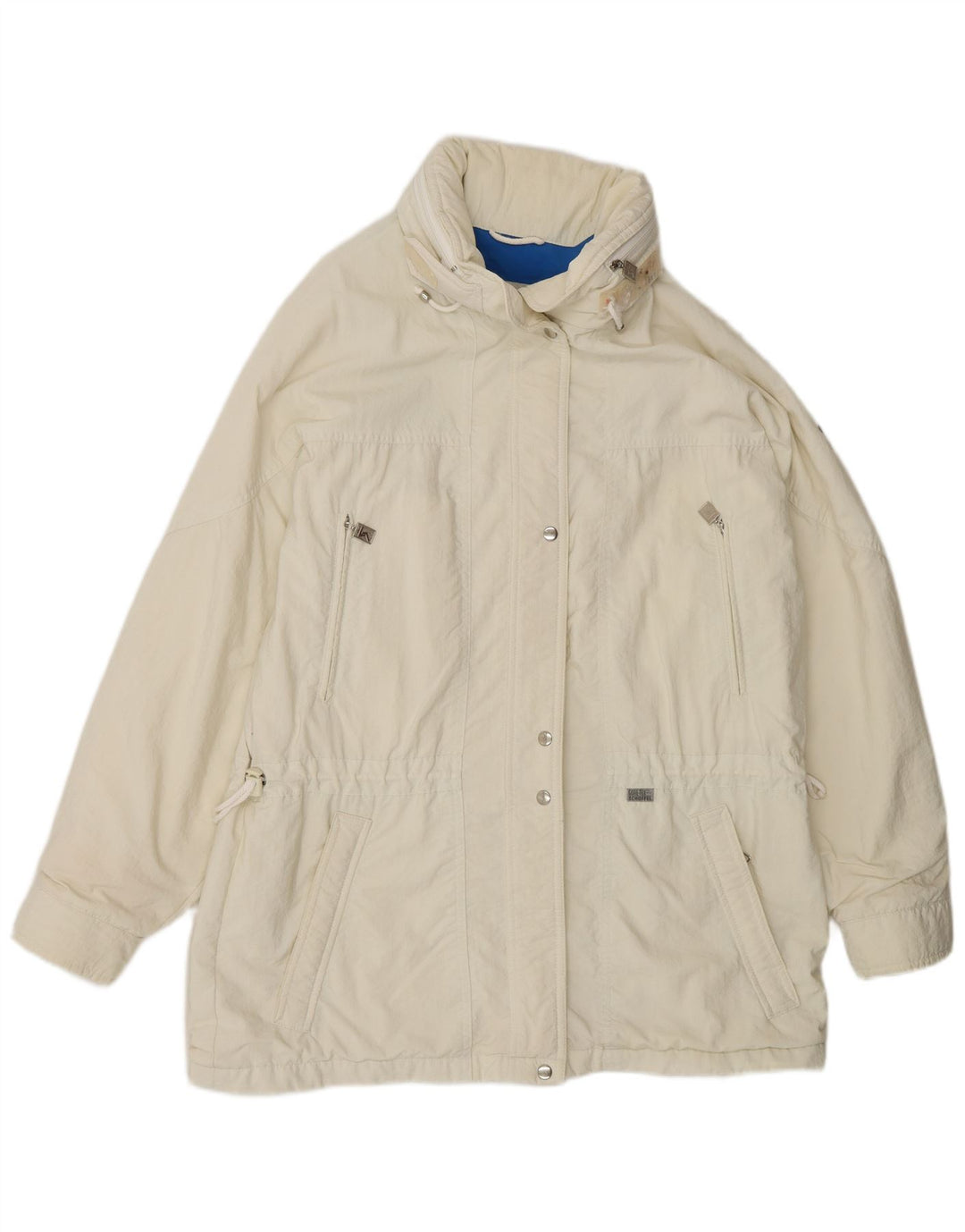 Jaqueta corta-vento feminina Schoffel IT 42 médio off white poliamida