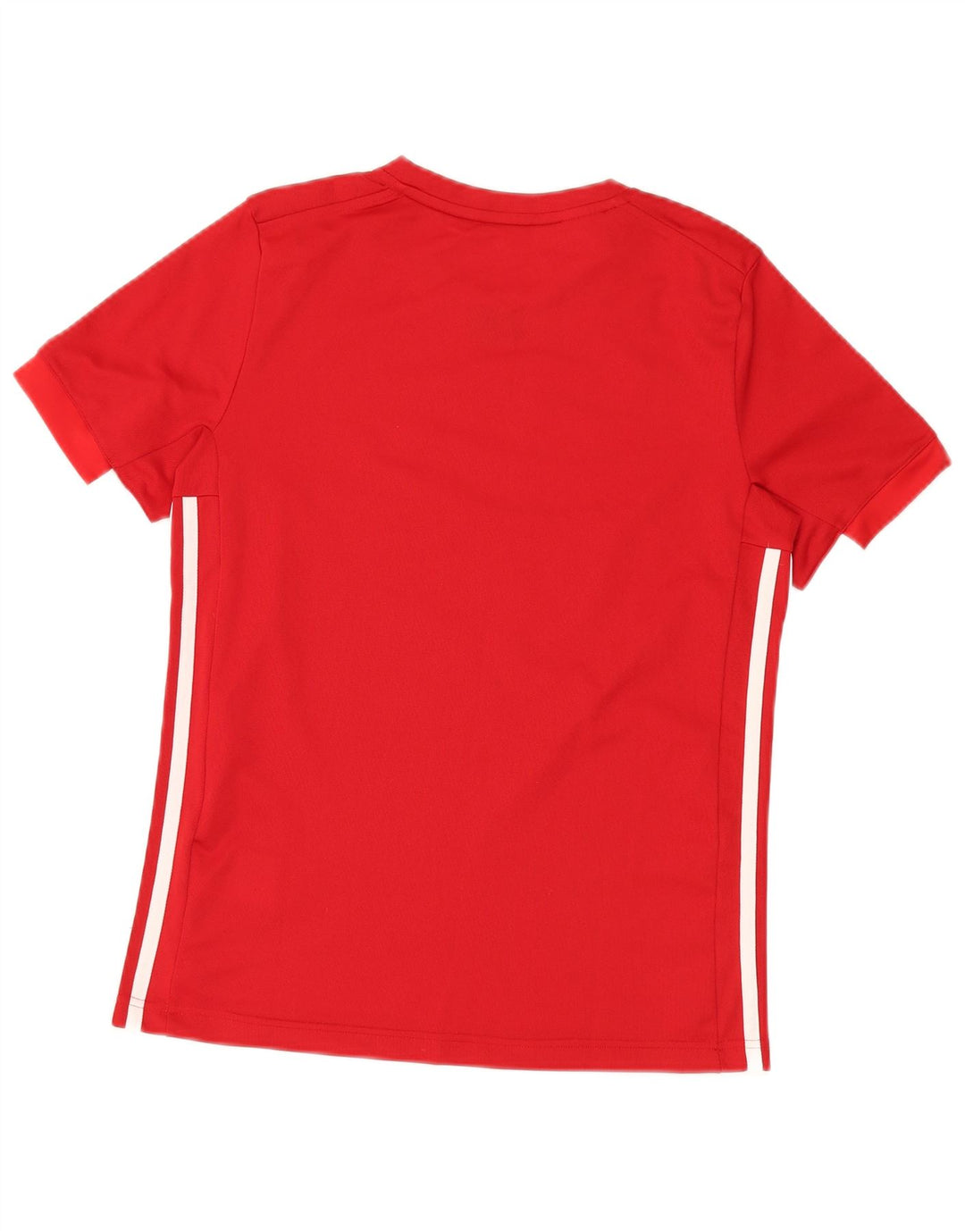 Camiseta Adidas Menino Climalite Top 13-14 Anos Poliéster Vermelho