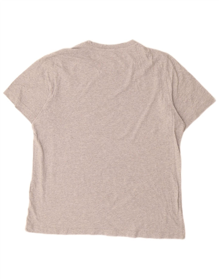 Camiseta Adidas Masculina Graphic Top Cinza Médio