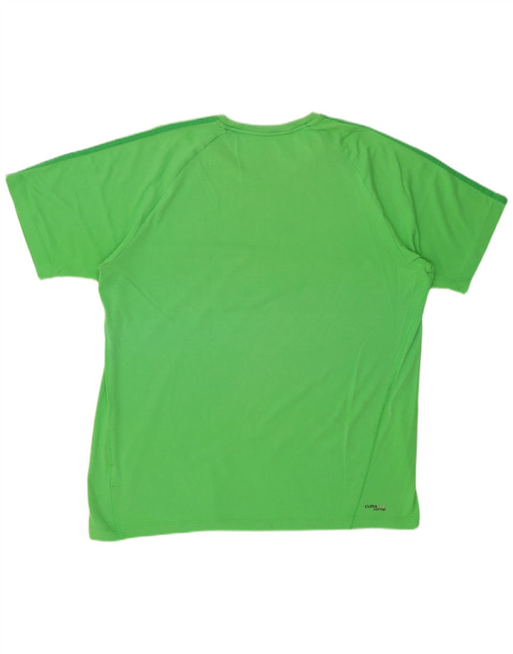 ADIDAS Mens Clima 365 T-Shirt Top XL Verde