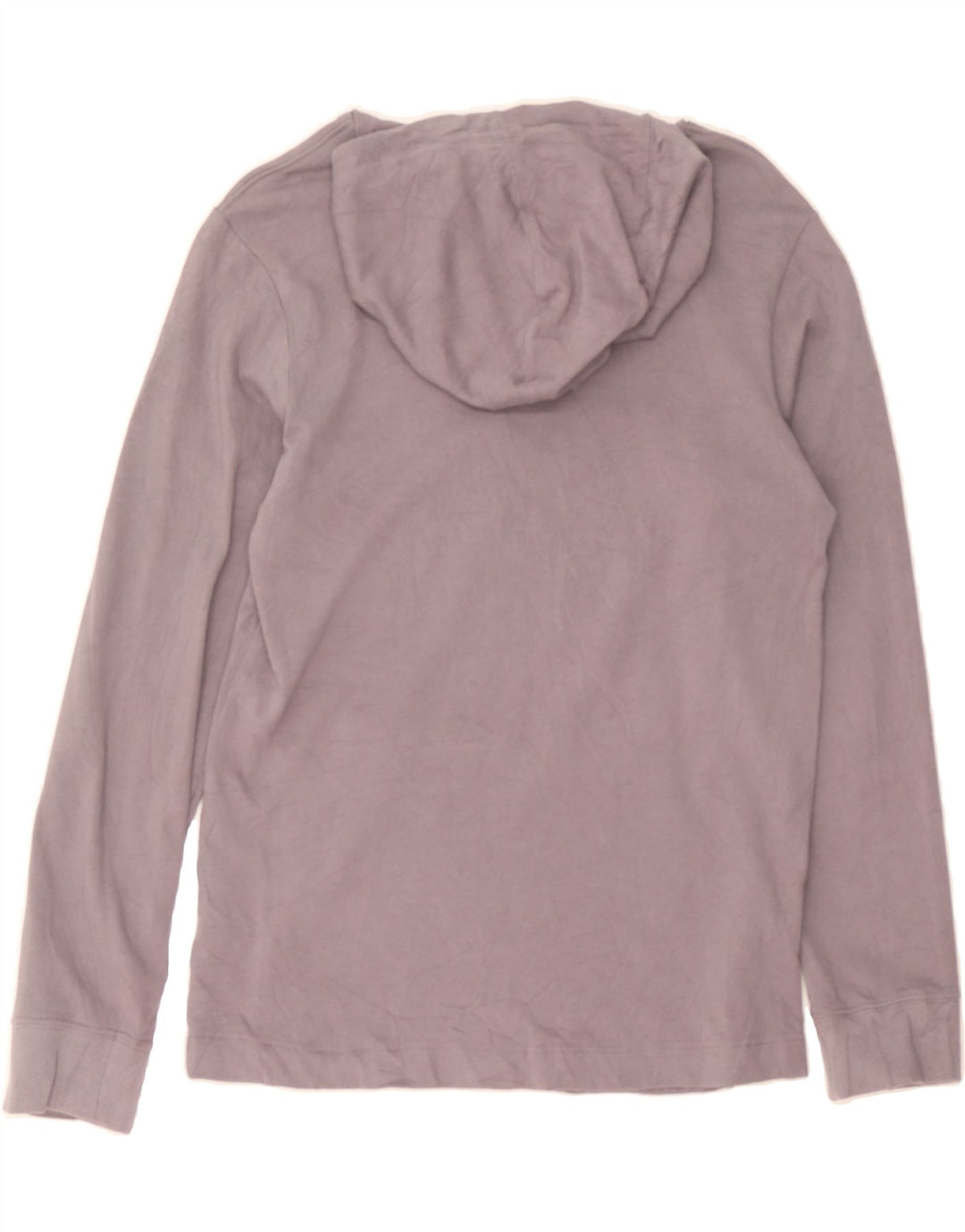 NIKE Womens Hoodie Jumper UK 14 Large Grey Cotton Vintage Nike and Second-Hand Nike from Messina Hembry 