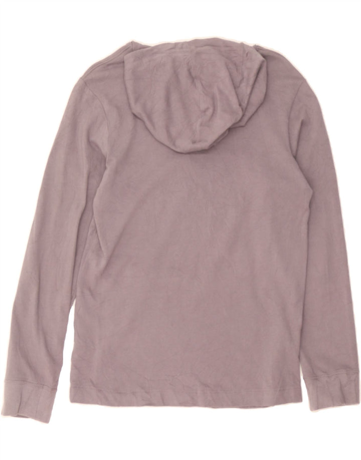 NIKE Womens Hoodie Jumper UK 14 Large Grey Cotton Vintage Nike and Second-Hand Nike from Messina Hembry 
